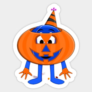 Mr. Festive's Halloween Sticker